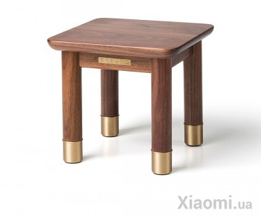 Набор мебели Xiaomi Tongshifu Small Walnut Wood Series Black Walnut (стол + 2 табурета)